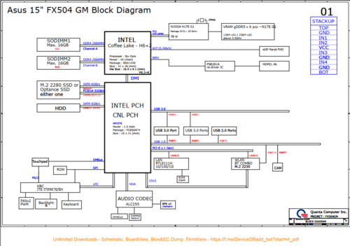 More information about "Asus TUF Gaming FX504GM Quanta BKLI Rev 1A Schematic"