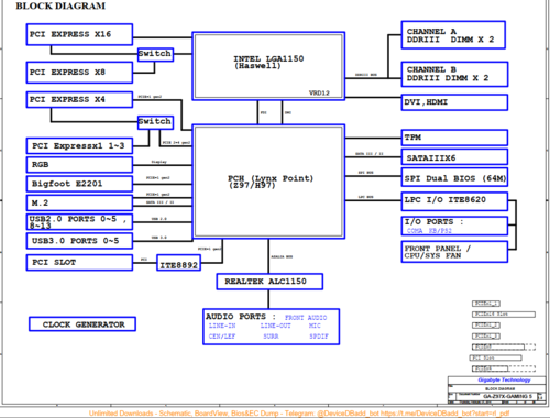 More information about "GIGABYTE GA-Z97X-Gaming 5 Rev. 1.0 Schematic.PDF And BoardView.PDF"