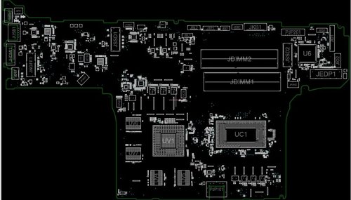 More information about "Compal GH52T LA-L051P Rev: 1.A Boardview (*.bdv)"