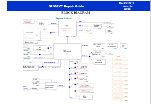 More information about "ASUS ROG GL502VT Schematic.PDF  and Repair Guide"