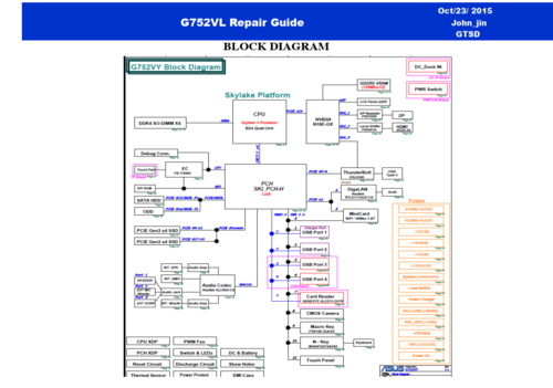 More information about "ASUS ROG G752VY/G752VL Rev 2.0 Schematic.PDF and Repair Guide"