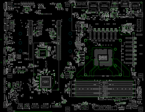 More information about "MSI MS-7C80 Rev 1.1 BoardView (.CAD)"