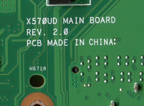 More information about "Asus X570UD MAIN BOARD REV. 2.0 Photo MB"