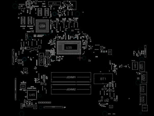 More information about "Acer Aspire E5-574 Quanta ZRW DA0ZRWMB6F0 Rev F BoardView.CAD"