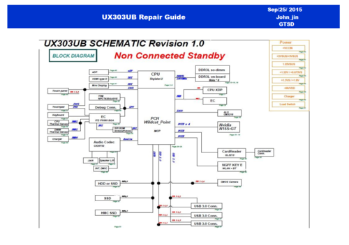 More information about "ASUS Zenbook UX303UB Rev 2.0 Repair Guide & BoardView.FZ & Photo MB"