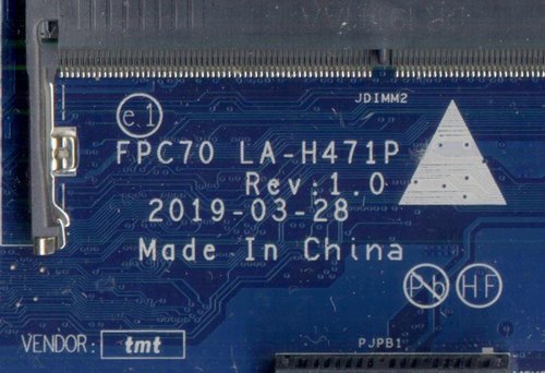 More information about "HP 17-CD0009UR LA-H471P FPC70 Photo MB"