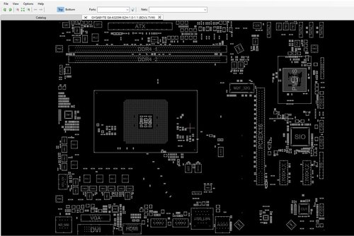More information about "Gigabyte GA-A320M-S2H Rev:1.0/1.1 Boardview.TVW"