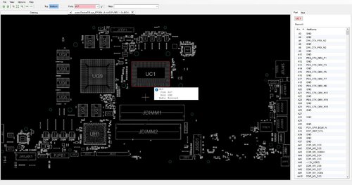 More information about "HP OMEN 15 Compal FPC54 LA-H482P BoardView.CAD"