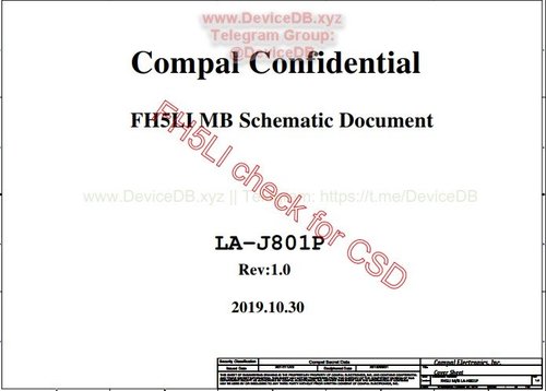 More information about "Acer Aspire 3 A315-56 Compal LA-J801P FH5LI rev: 1.0 schematic"
