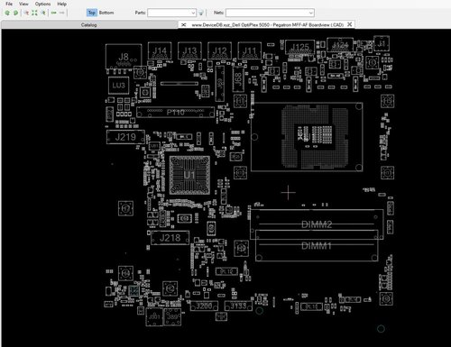 More information about "Dell OptiPlex 5050 Pegatron MFF-AF D8-MFF-AF (KBL-S) Boardview (.CAD)"