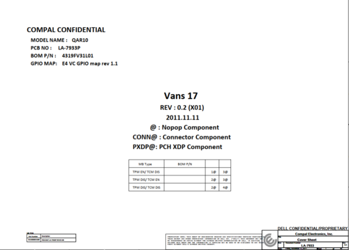 More information about "Dell Precision M6700 Compal QAR10 LA-7933P Schematic.PDF & BoardView.CAD/.PDF/.BRD & Photo MB"