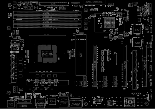 More information about "Gigabyte GA-Z97X-Gaming 5 Rev 1.0, 1.02  BoardView.TVW"