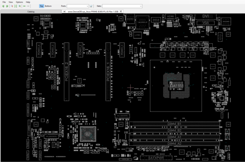 More information about "Asus PRIME B365-PLUS 60MB11H0-MB0B0A Rev 1.00B BoardView.CAD"