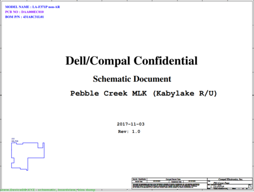 More information about "Dell LATITUDE 5290 2-IN-1 Compal DAJ00 LA-F371P LA-F372P Rev 1.0(A00) Schematic.PDF and BoardView.PDF"