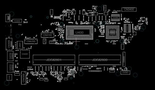 More information about "HP ProBook 450 G6 Quanta X8J DAX8JMB8E0 rev E BoardView (*.cad)"