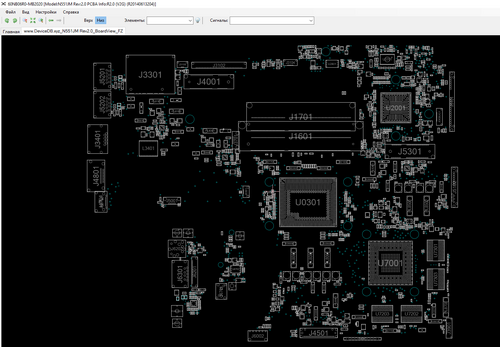 More information about "Asus N551JM Rev: 2.0 (60NB06R0-MB2020) BoardView.FZ"