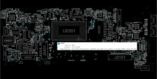 More information about "Asus X435EA Rev 2.1 BoardView.CAD"