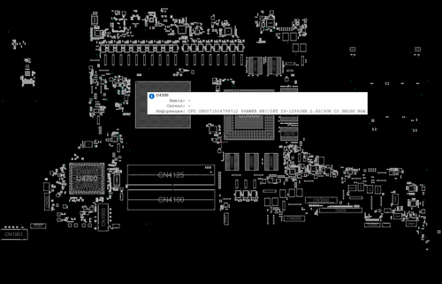 More information about "Asus ROG Strix Scar 17 SE G733 G733CX G733CW (60NR0860-MB4010) BoardView.CAD"